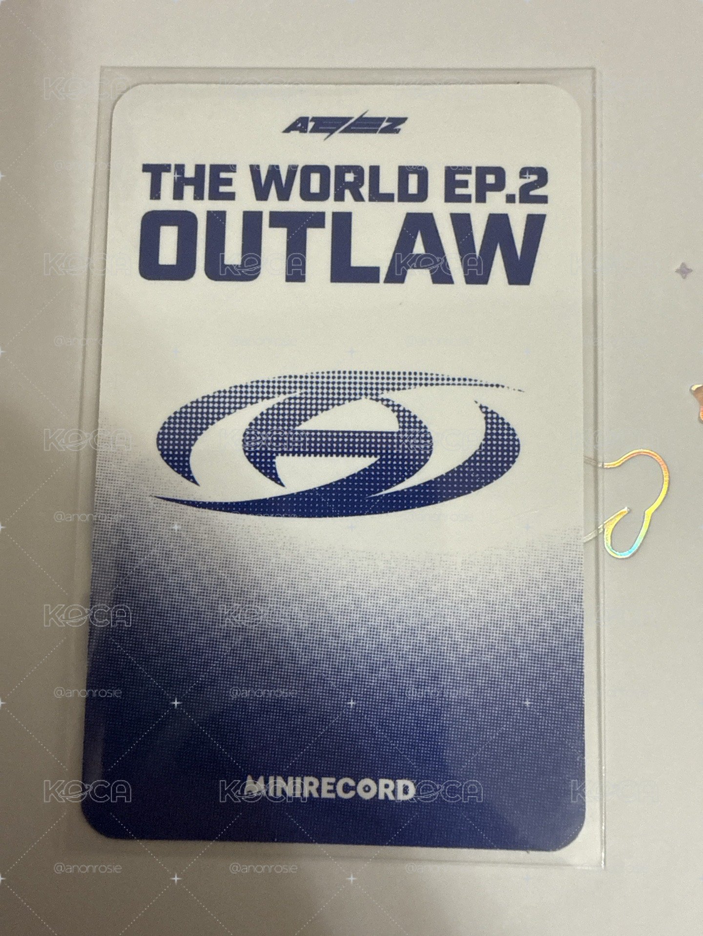 ATEEZ the world outlaw MR LD 小卡 鍾浩