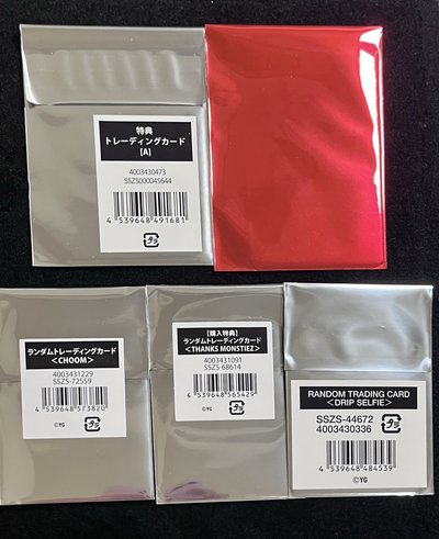 Thanks Monstiez滿額未拆卡包*7