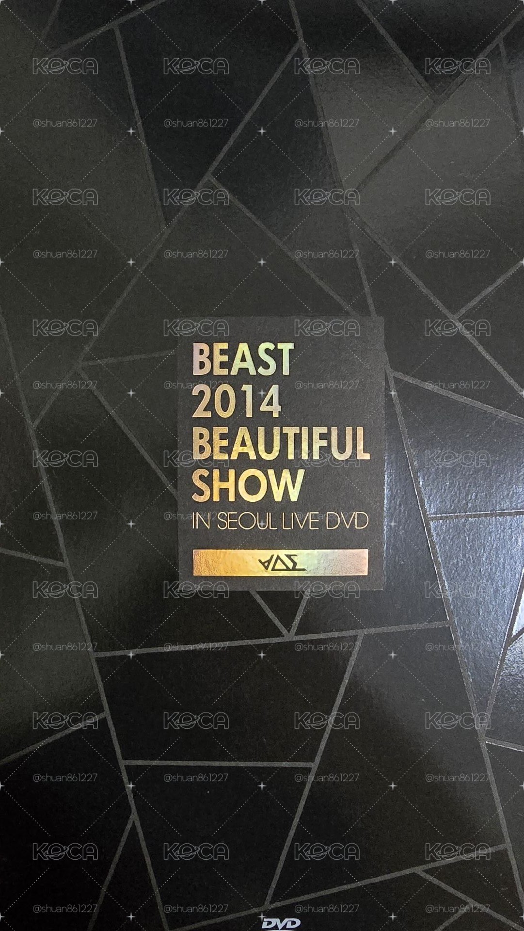 BEAST HIGHLIGHT《 2014 BEAUTIFUL SHOW CONCERT IN SEOUL 》DVD
