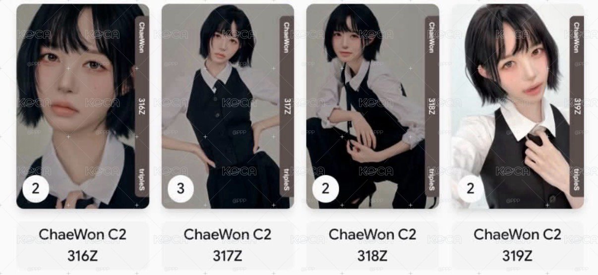 ChaeWon西裝set cc316-319