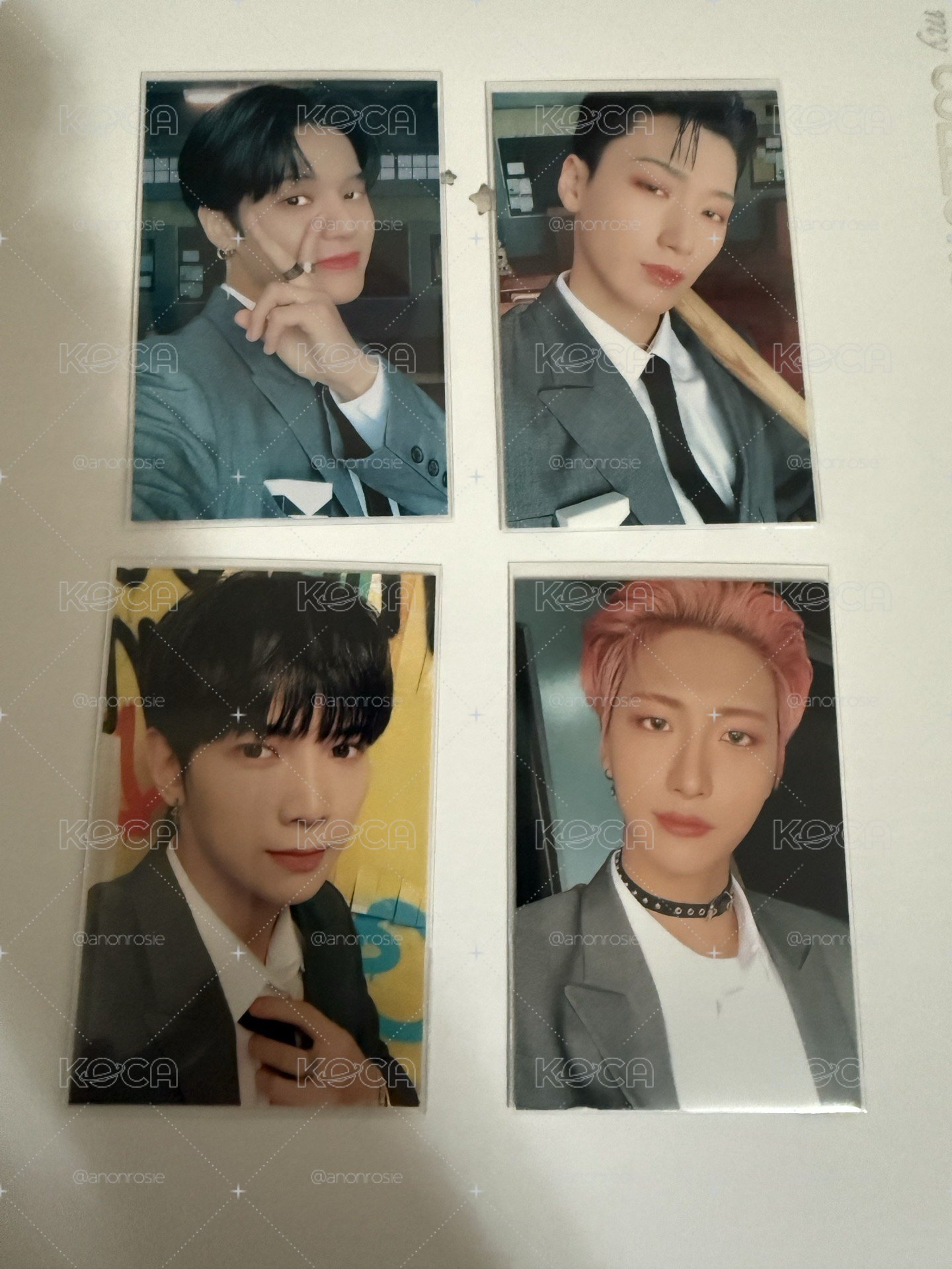 ATEEZ zero fever epilogue 塔店特典 小卡 星化 友榮 呂尚 傘
