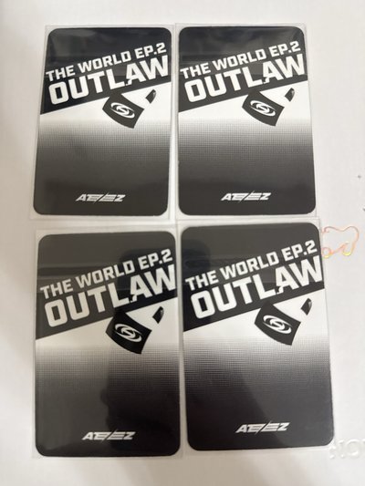ATEEZ the world outlaw AM 小卡 鍾浩 星化 旼琦 潤浩
