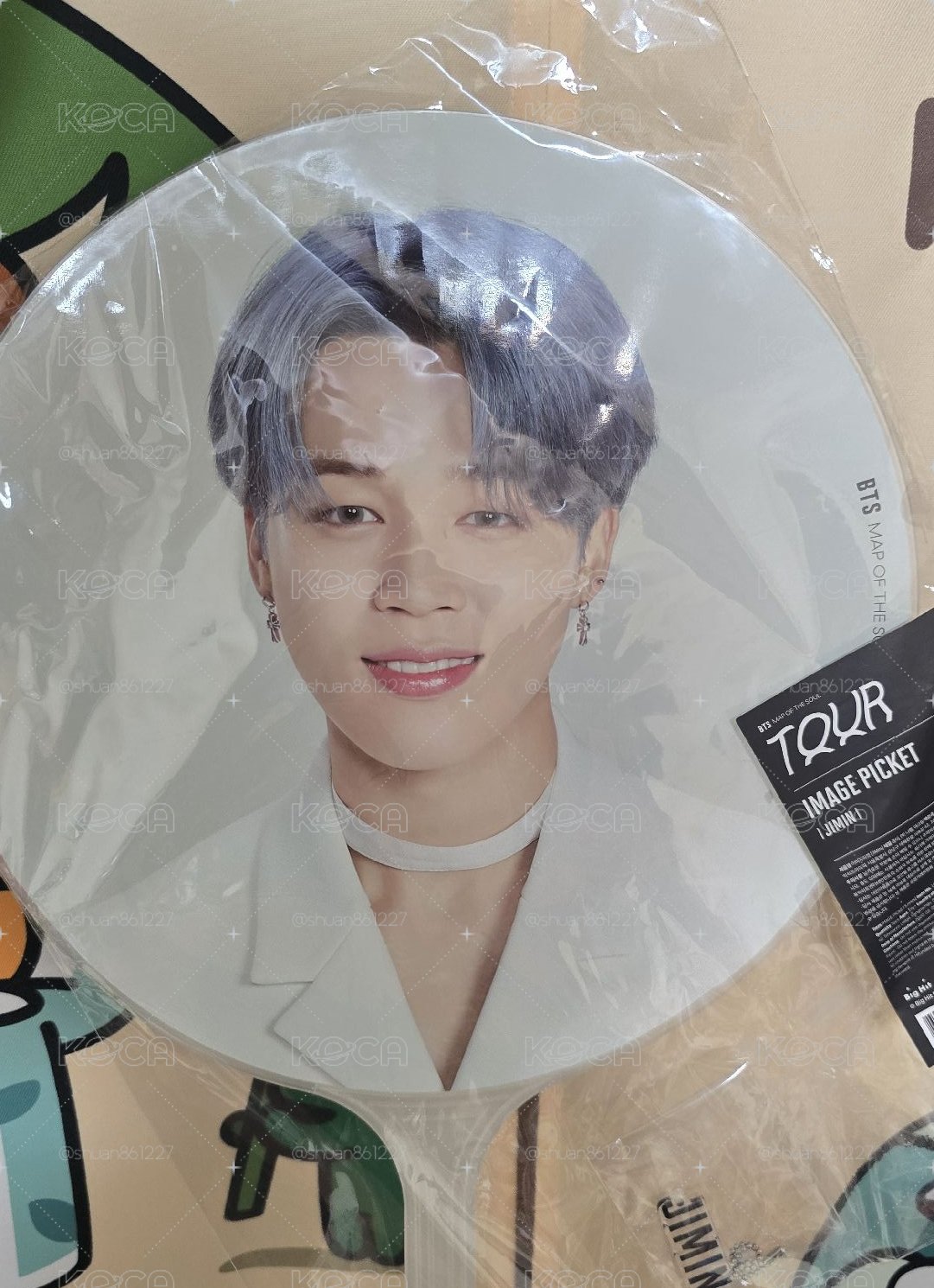 BTS 《MAP OF THE SOUL TOUR》官方扇 JIMIN ver.