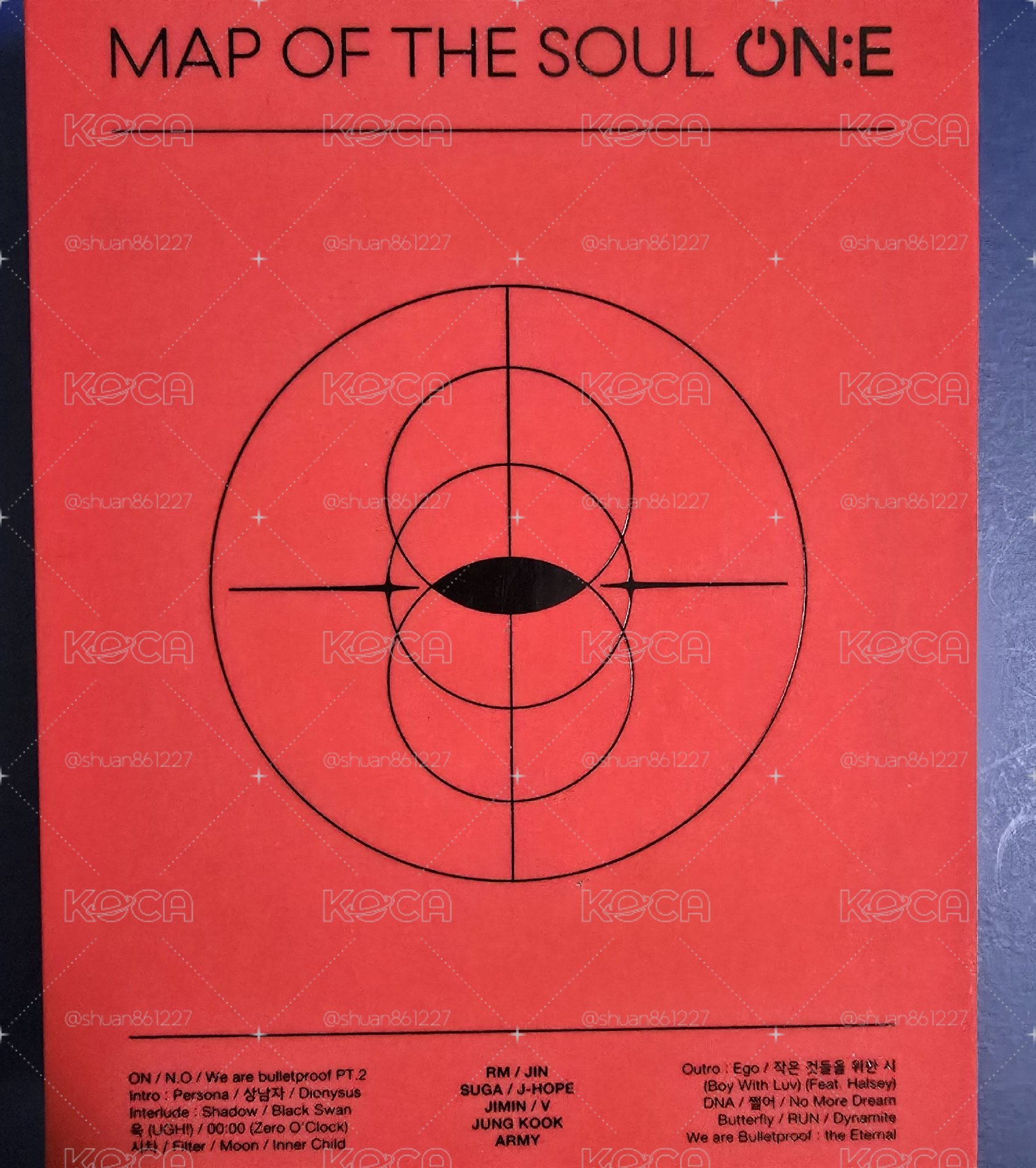 BTS《MAP OF THE SOUL:ONE IN SEOUL》演唱會DVD