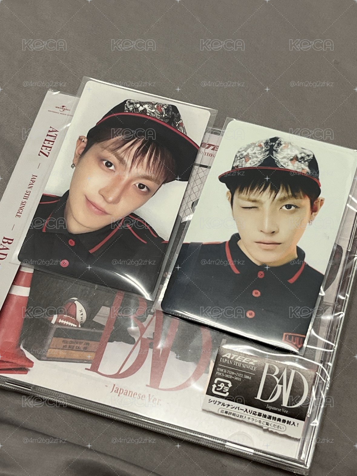 🩶BAD (JP ver.) 塔店 特典卡 中含專
