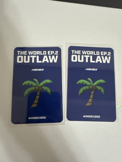 ATEEZ thw world outlaw MR LD 3.0 潤浩 鍾浩