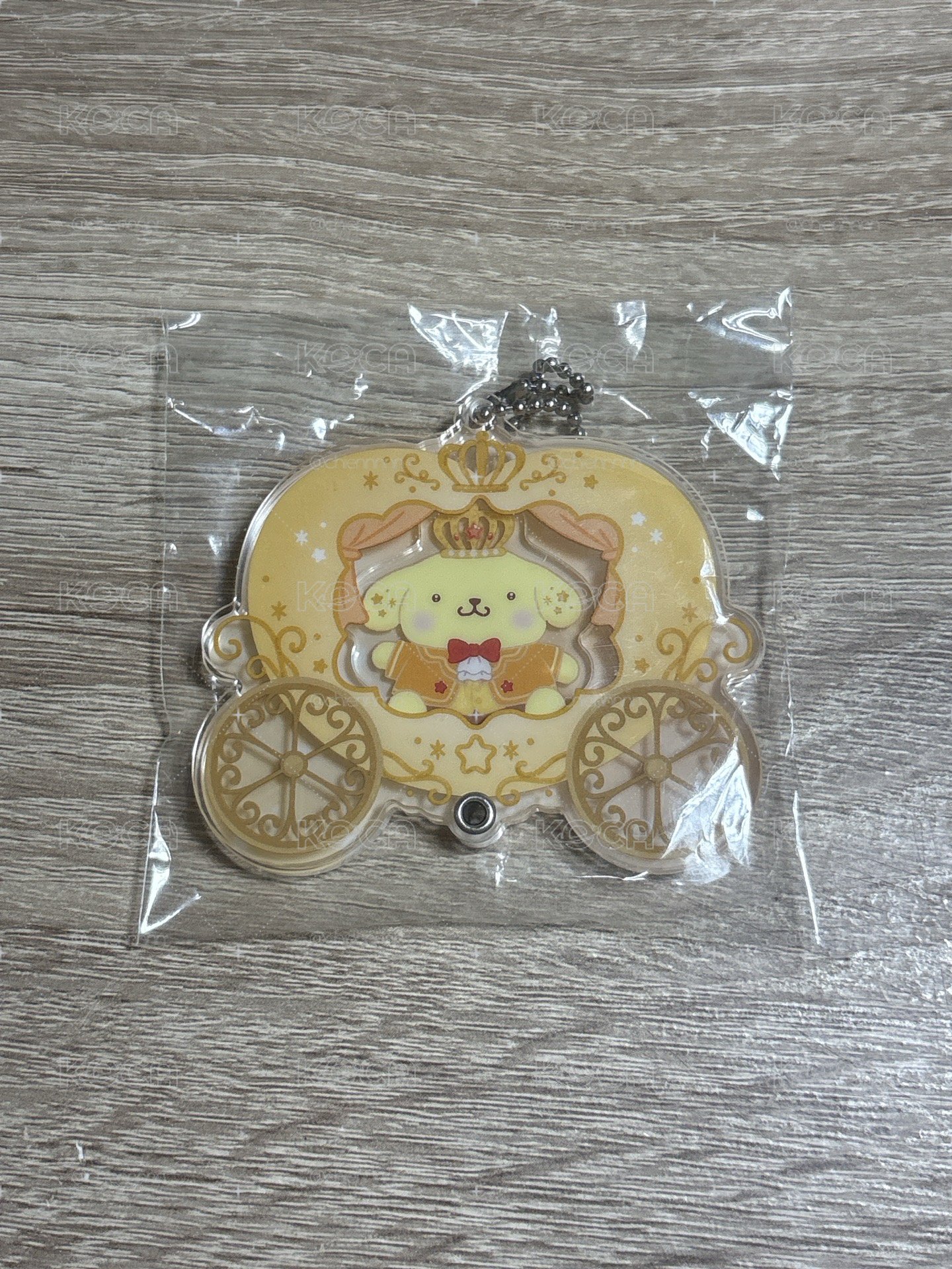 布丁狗馬車吊飾