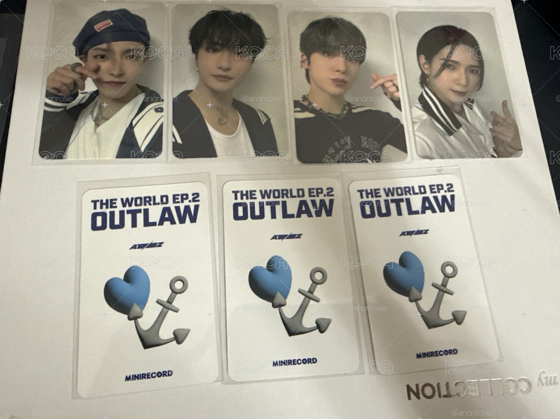 ATEEZ the world outlaw MR LD 3.0 星化 弘中 潤浩 呂尚 鍾浩 旼琦 傘