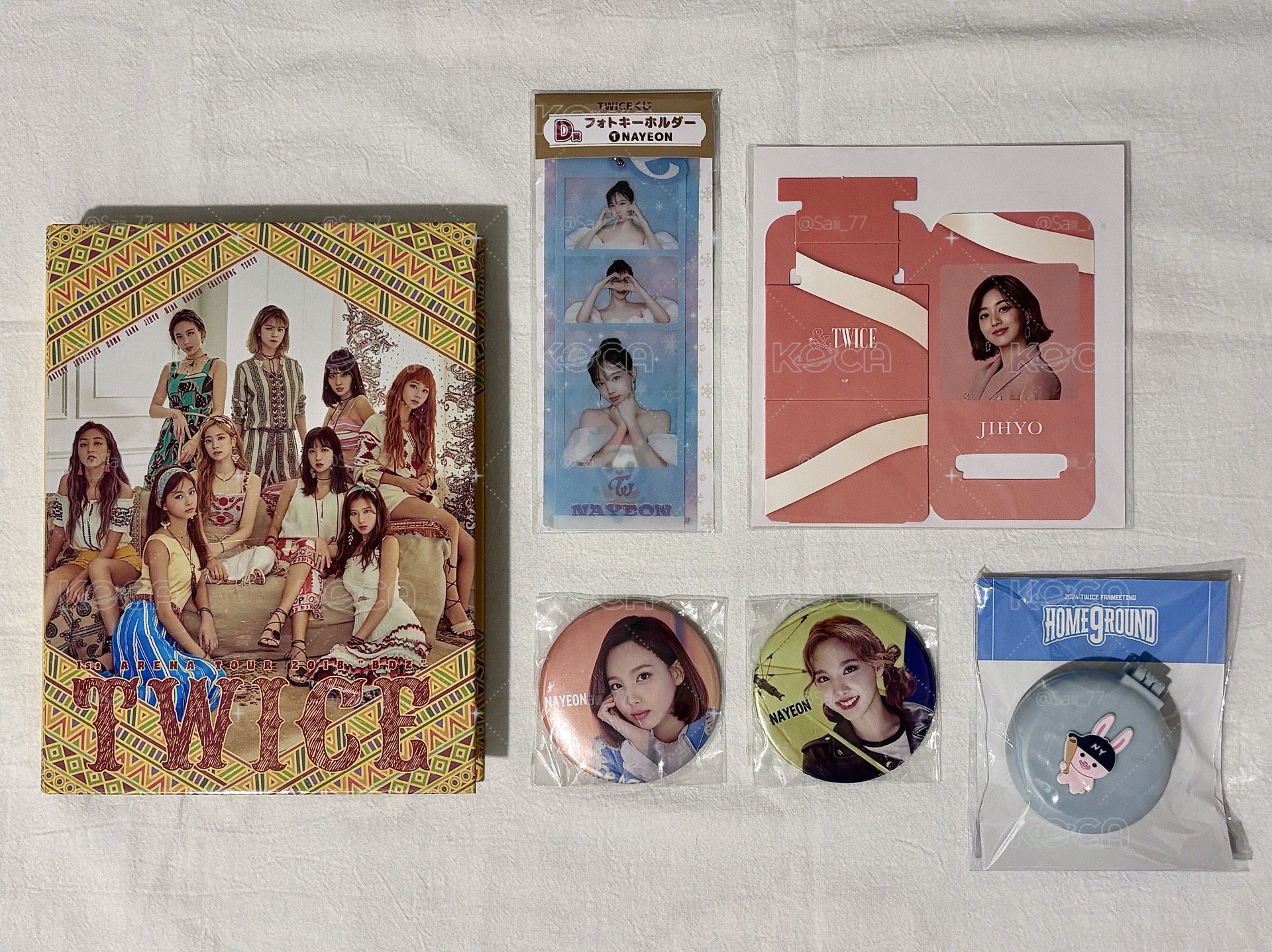 TWICE 周邊