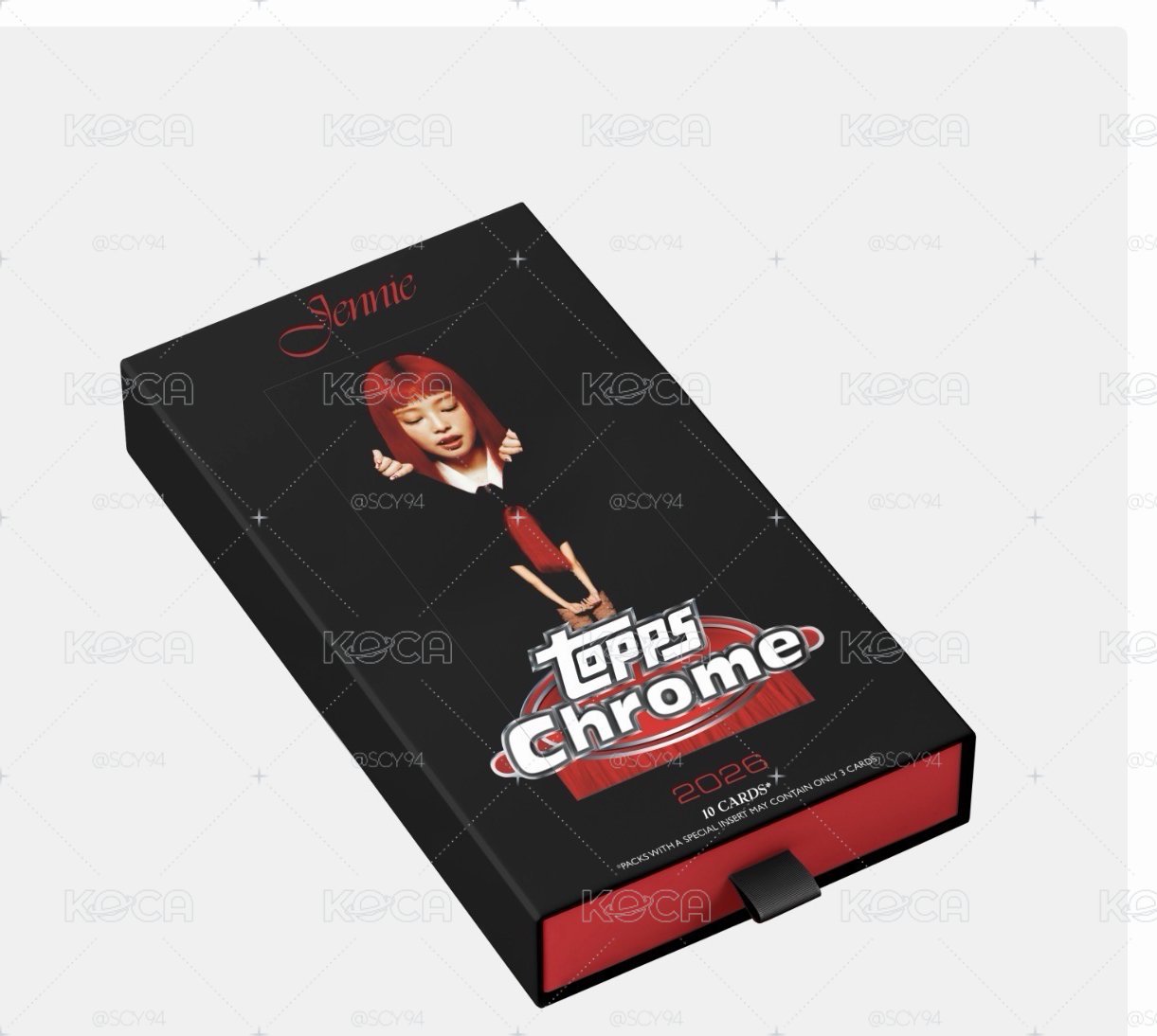 Topps x Jennie 卡盒