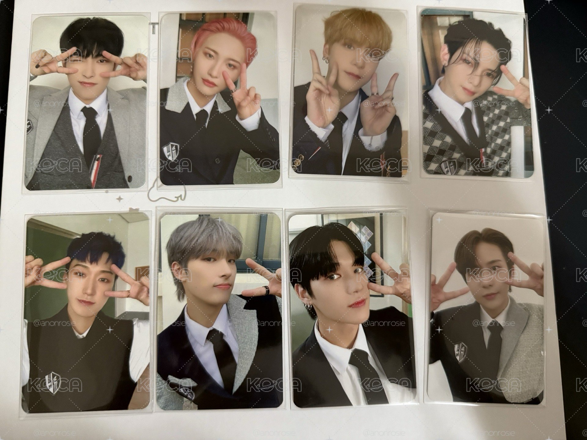 ATEEZ Fever Epilogue ms 1.0 特典卡 小卡