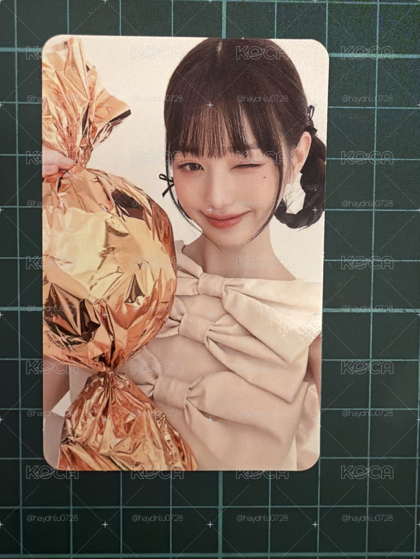 現貨當日出貨/Hapa Kristin 5.0 代言卡 隱眼卡員
