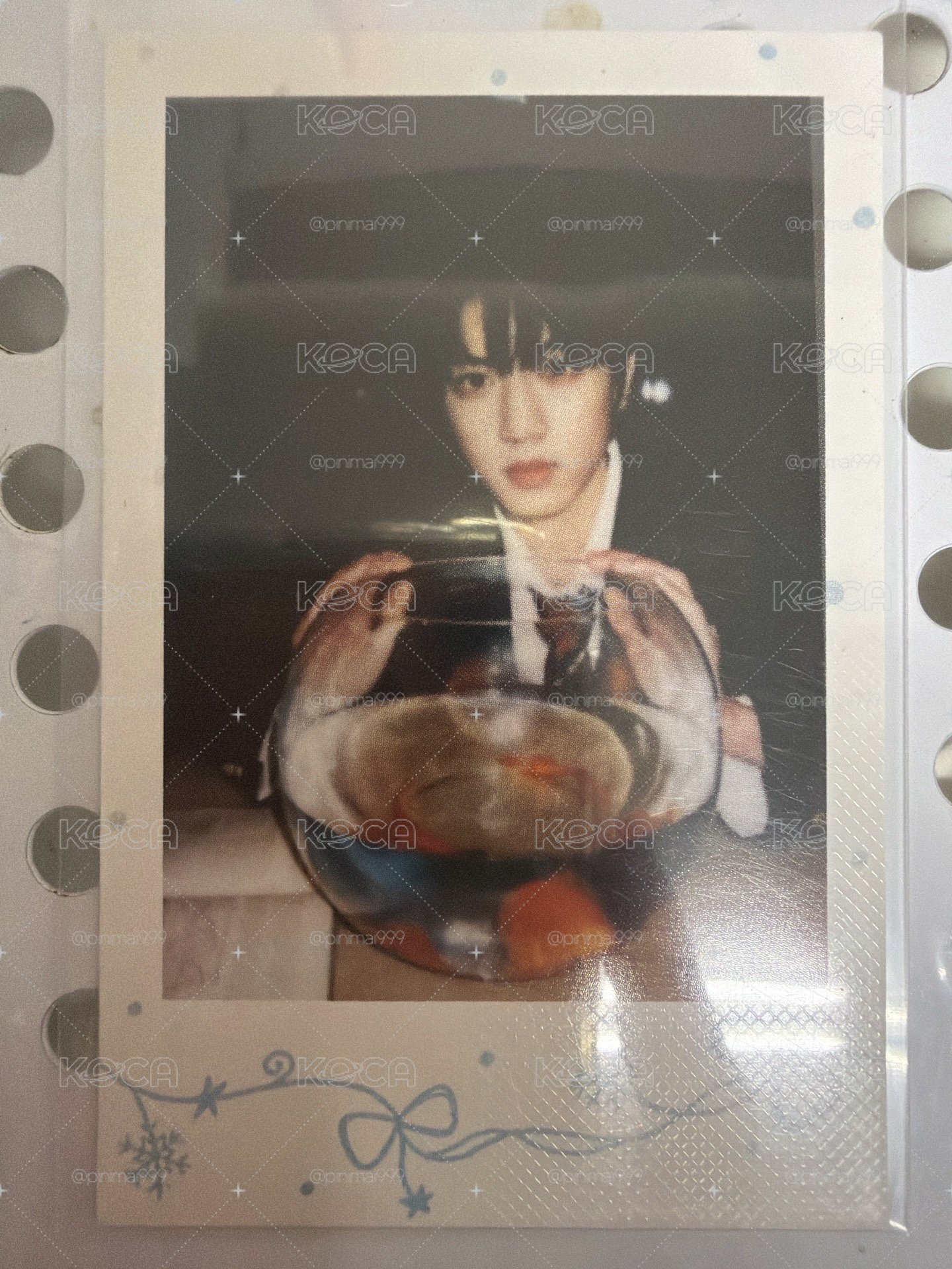 張桂源奔三魚缸拍立得