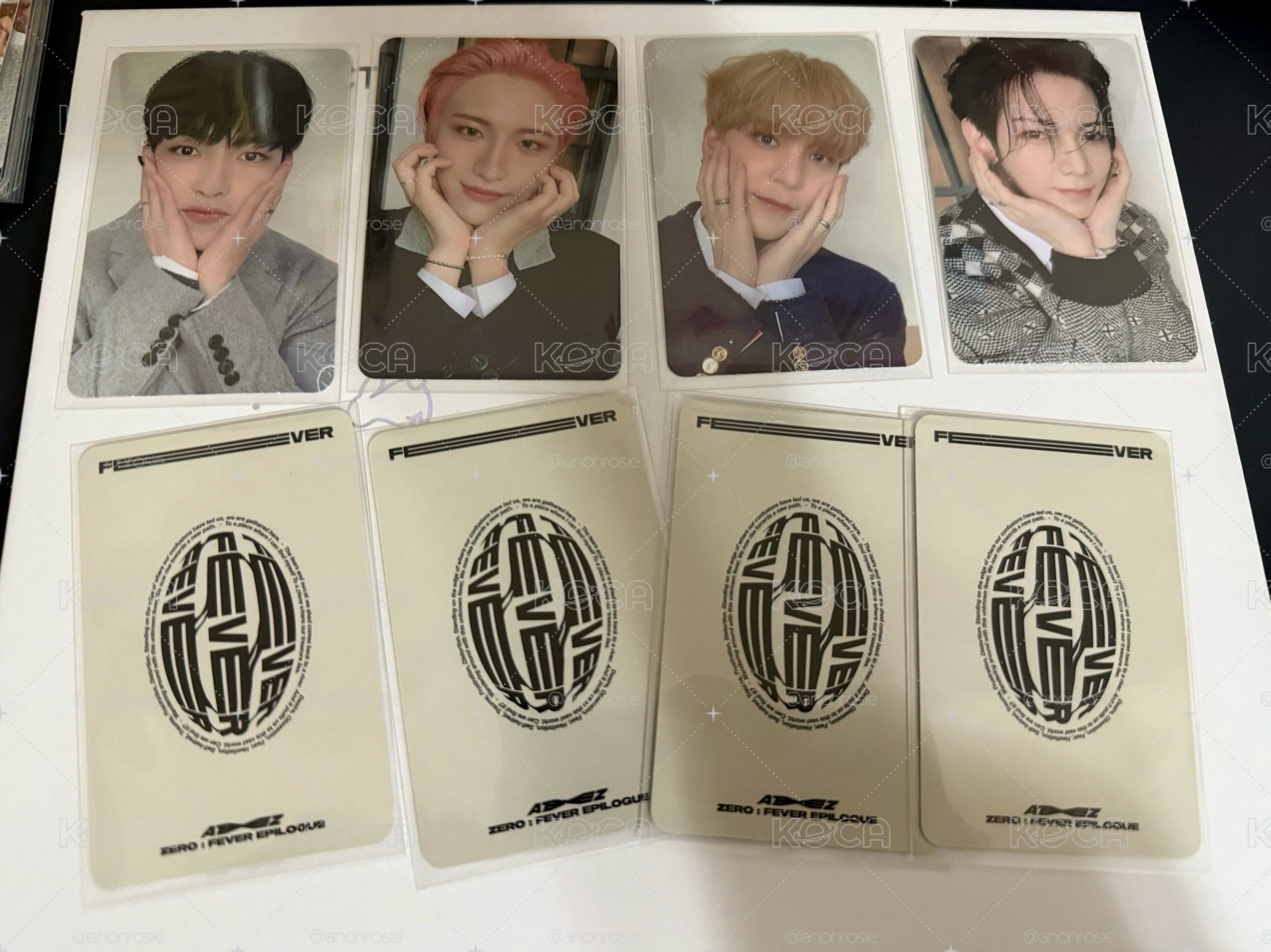 ATEEZ zerp fever epilogue SY 小卡