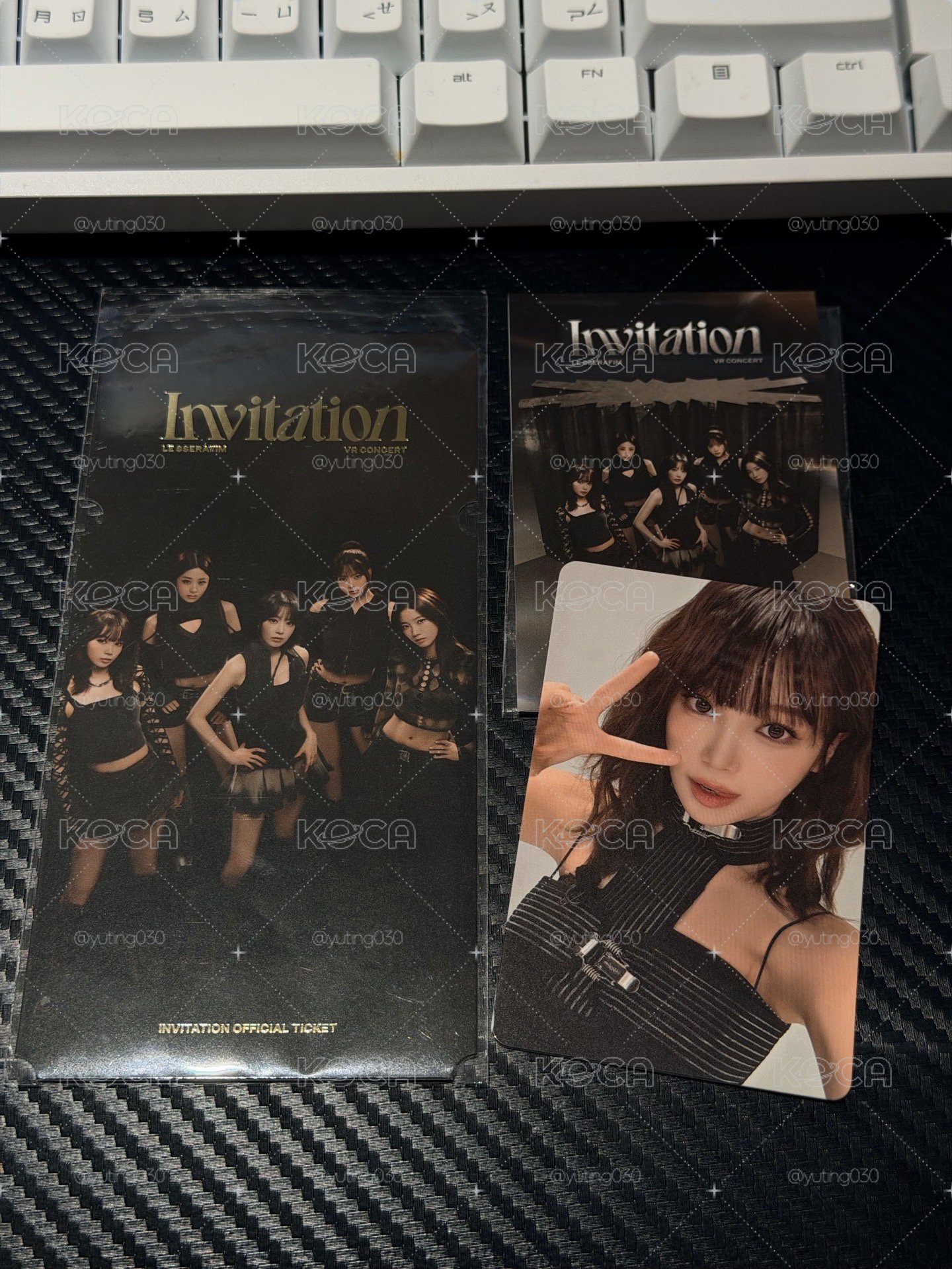 Le sserafim 電影卡 采
