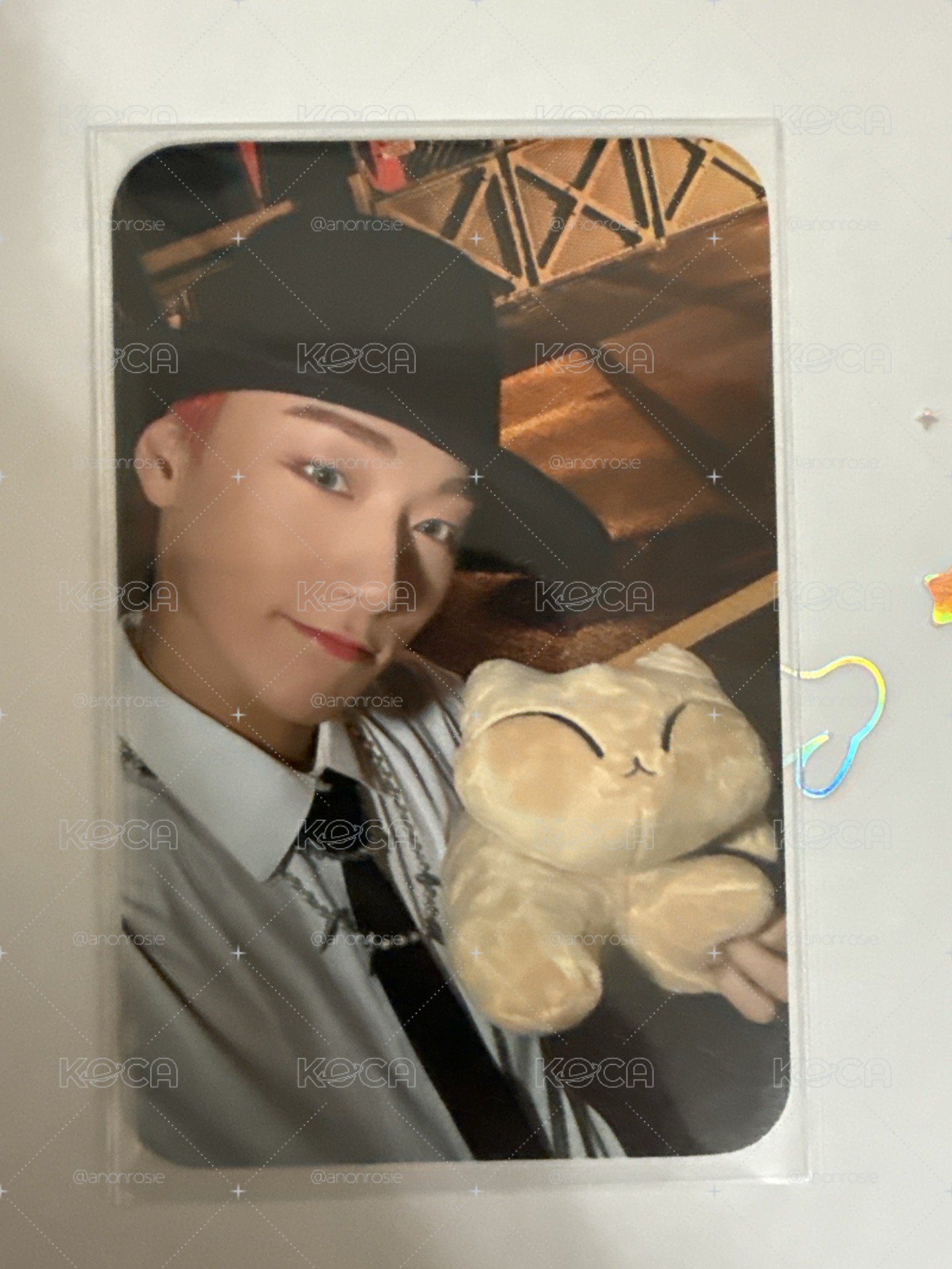 ATEEZ the world will toktoq 小卡 傘