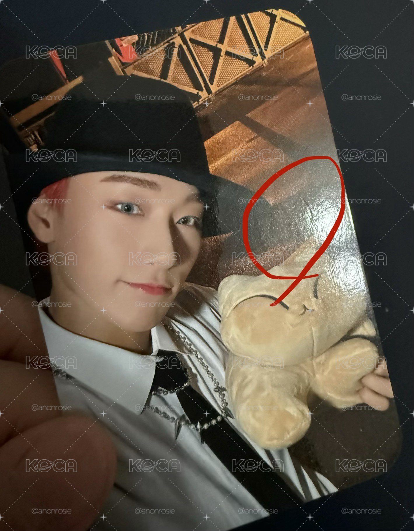 ATEEZ the world will toktoq 小卡 傘