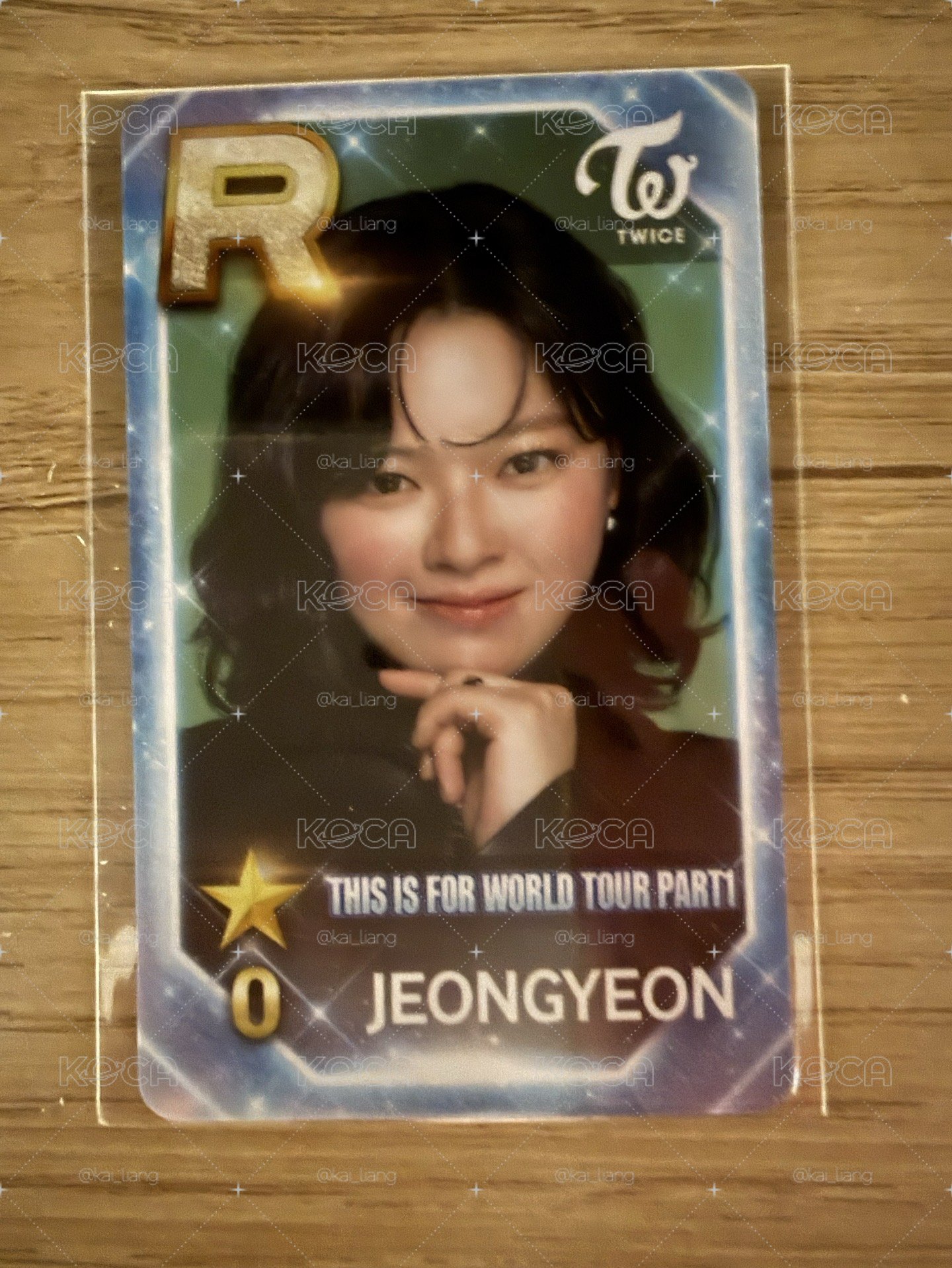 Twice SUPERSTAR 遊戲卡 THIS IS FOR 娜璉 定延 彩瑛 