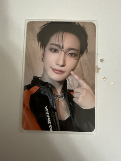 ATEEZ the world outlaw WM 小卡 星化