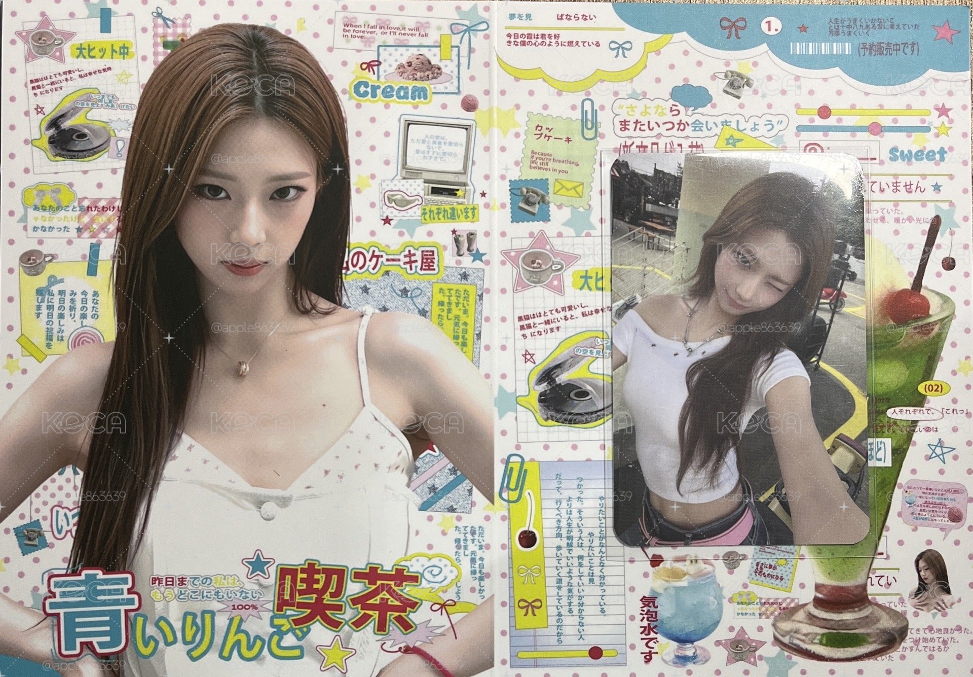 I LIKE IT mk幸運卡半身露