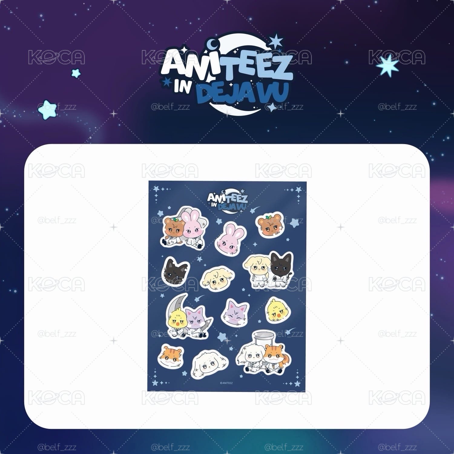線上免二補 ANITEEZ IN DEJA VU 立體貼紙