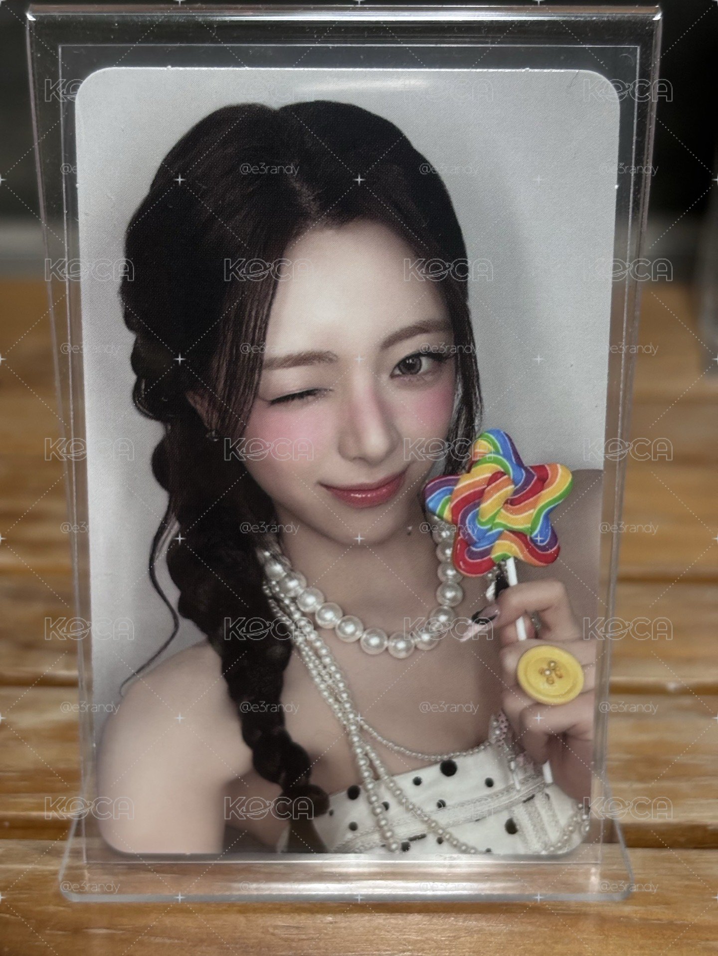申有娜 Yuna MOTTO Photobook 專輯卡 預售禮