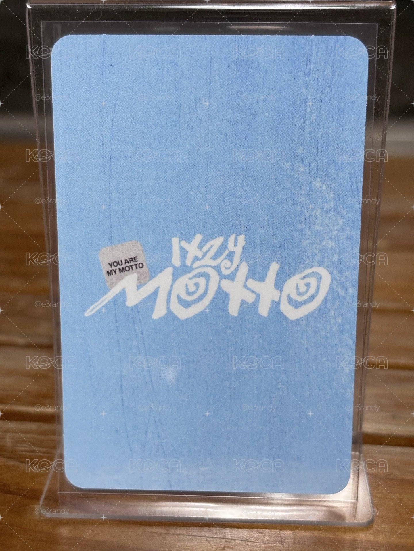 申有娜 Yuna MOTTO Photobook Pb版 專輯卡 預售禮