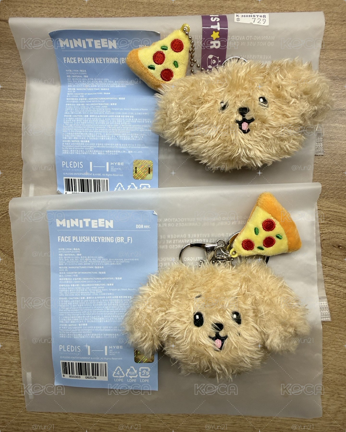 MINITEEN 大頭吊飾 碩鑰匙圈吊飾 碩大頭