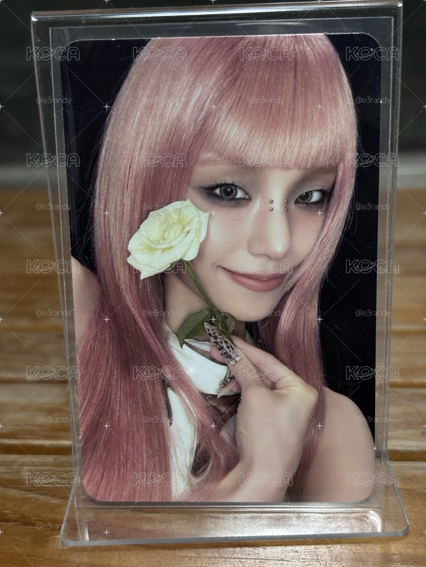 黃禮志 Yeji MOTTO Photobook B版 專輯卡 