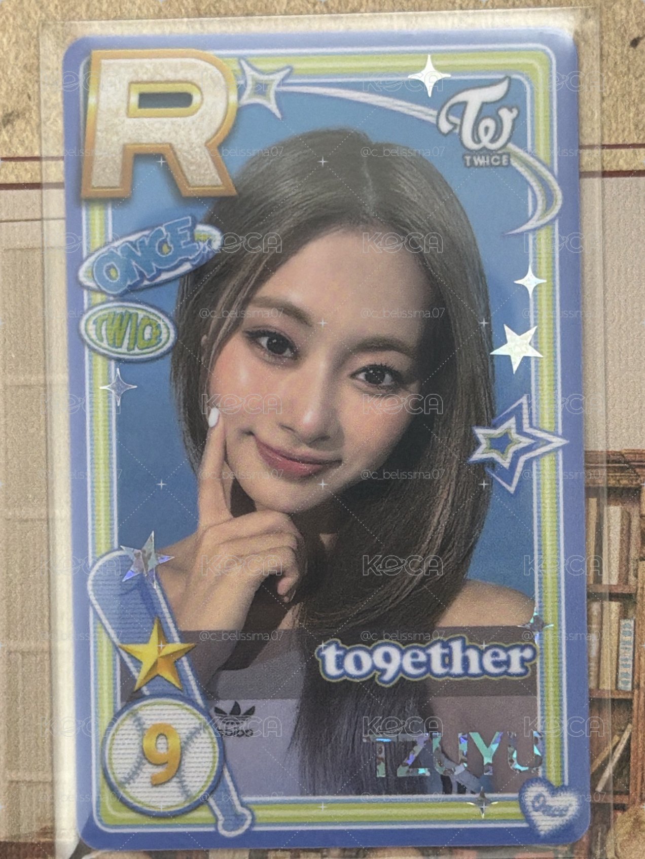 子瑜 SUPERSTAR 遊戲卡 to9ether