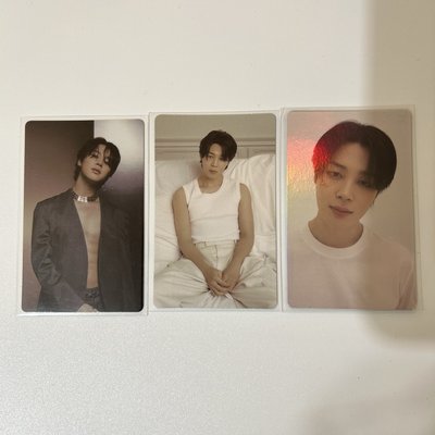 BTS 防彈少年團 JIMIN 朴智旻 FACE WVS 特典 小卡 閃卡