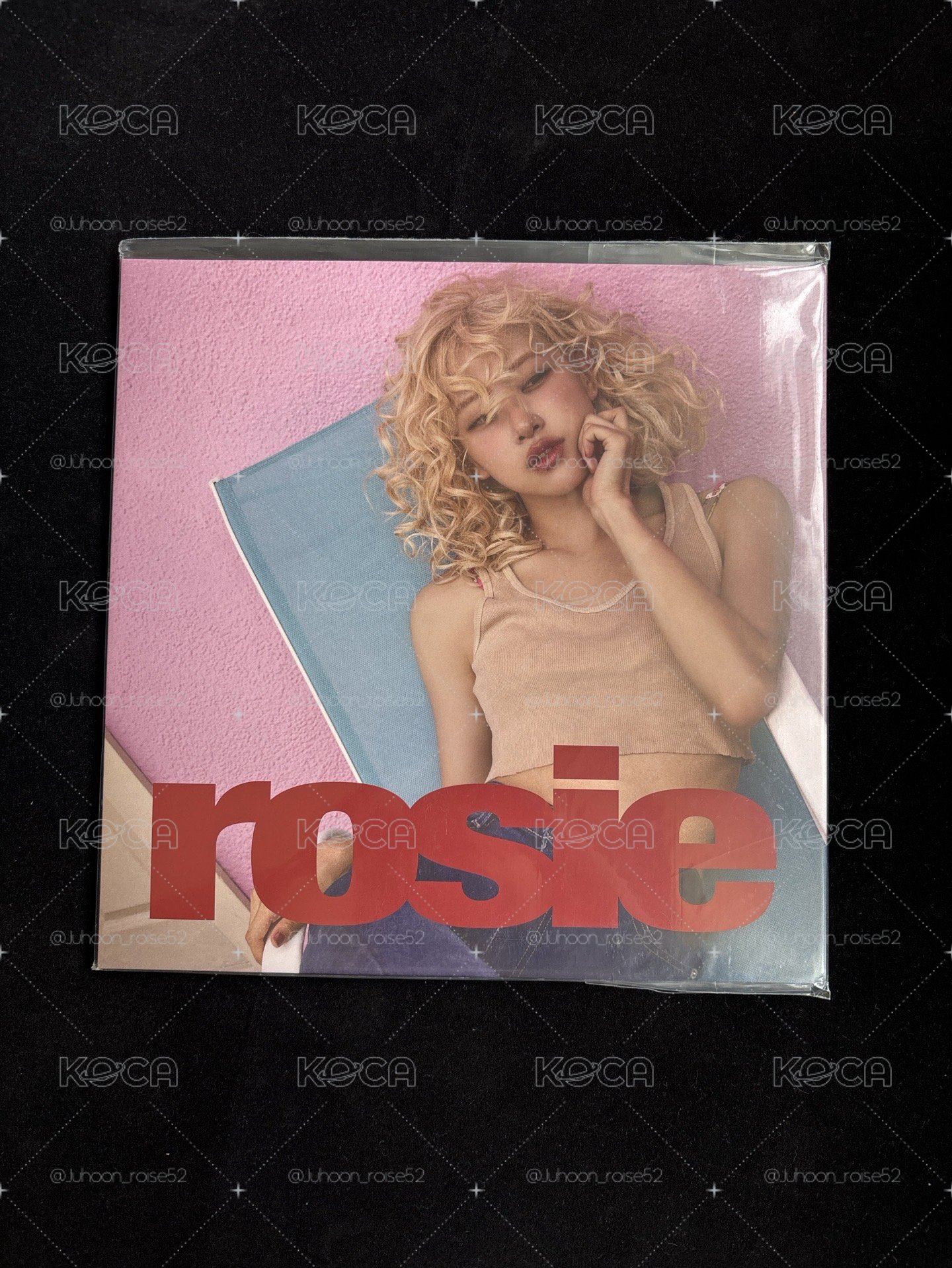全新未拆 現貨🚚 rosie 黑膠唱片 透明膠