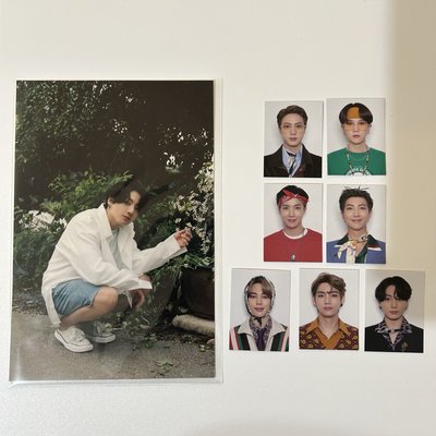 BTS 防彈少年團 2021 SG 寫真組 田柾國 JK 隨機生寫真 大頭照 大頭貼