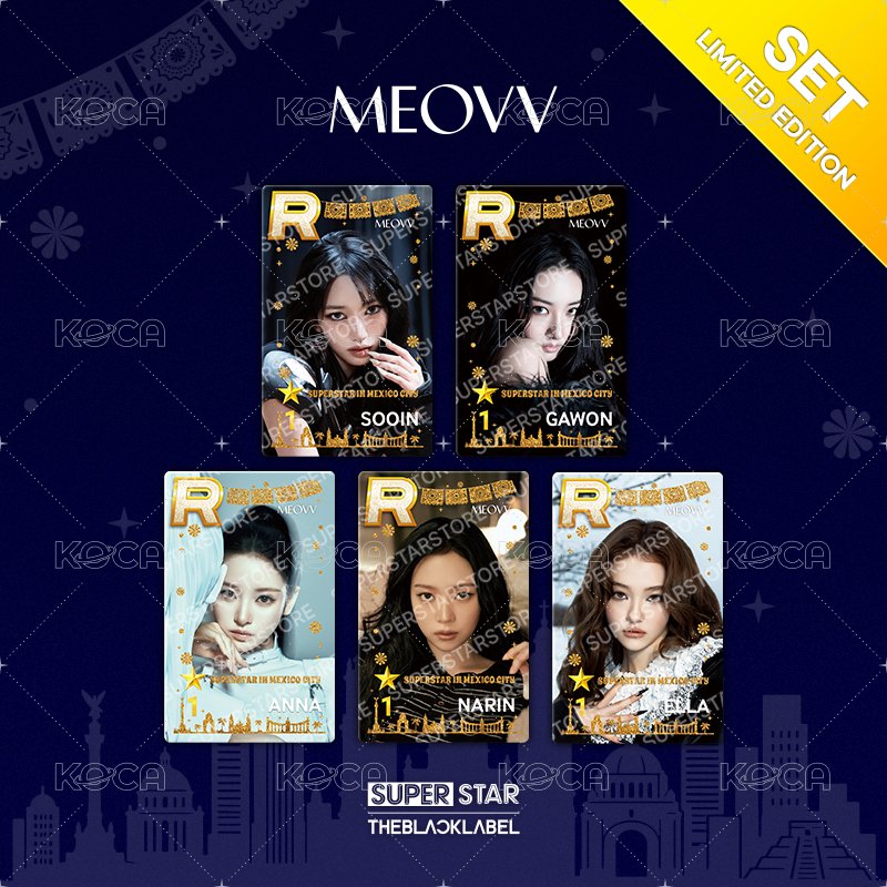 Meovv墨西哥城限定卡