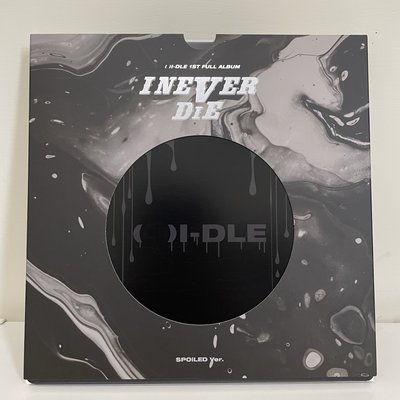 i-dle 正規一 I NEVER DIE SPOILED版 空專