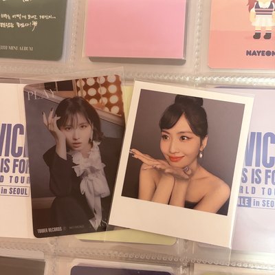 TWICE momo 塔店特典+迷一拍立得