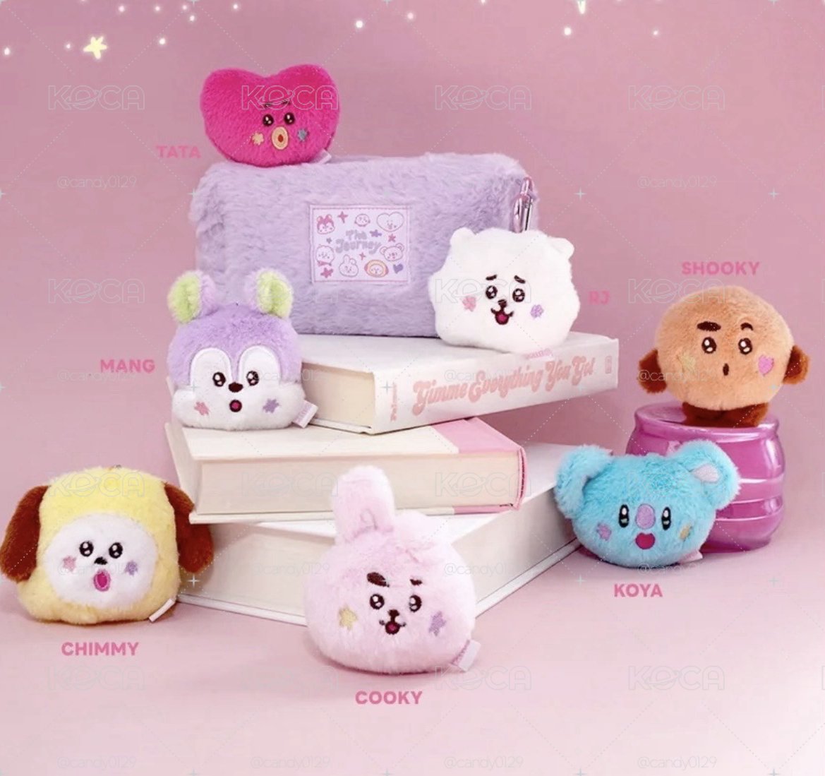 BT21 TATA 磁吸式旅行支架