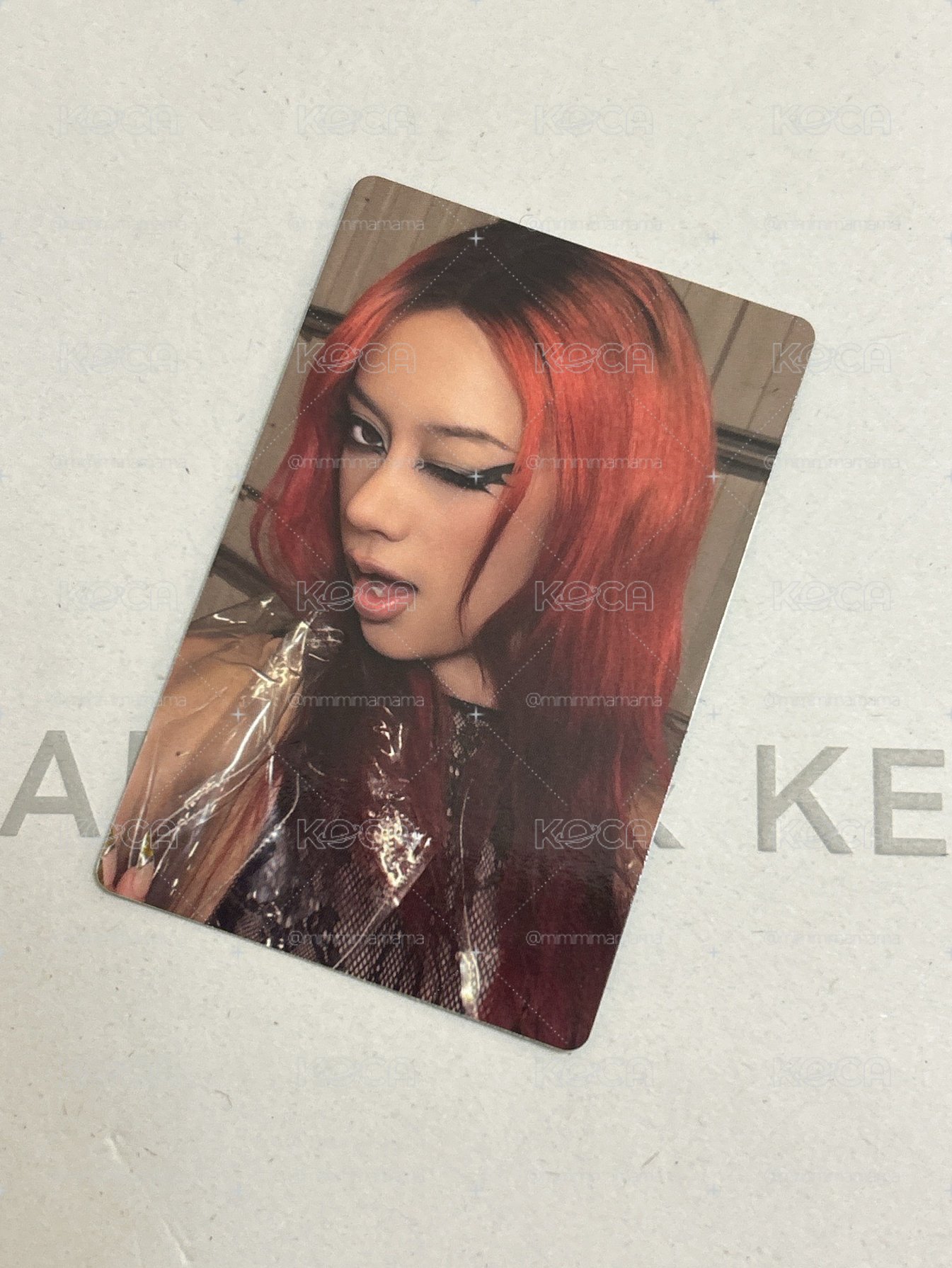 Megan WILD wild world ver. 專輯卡 
