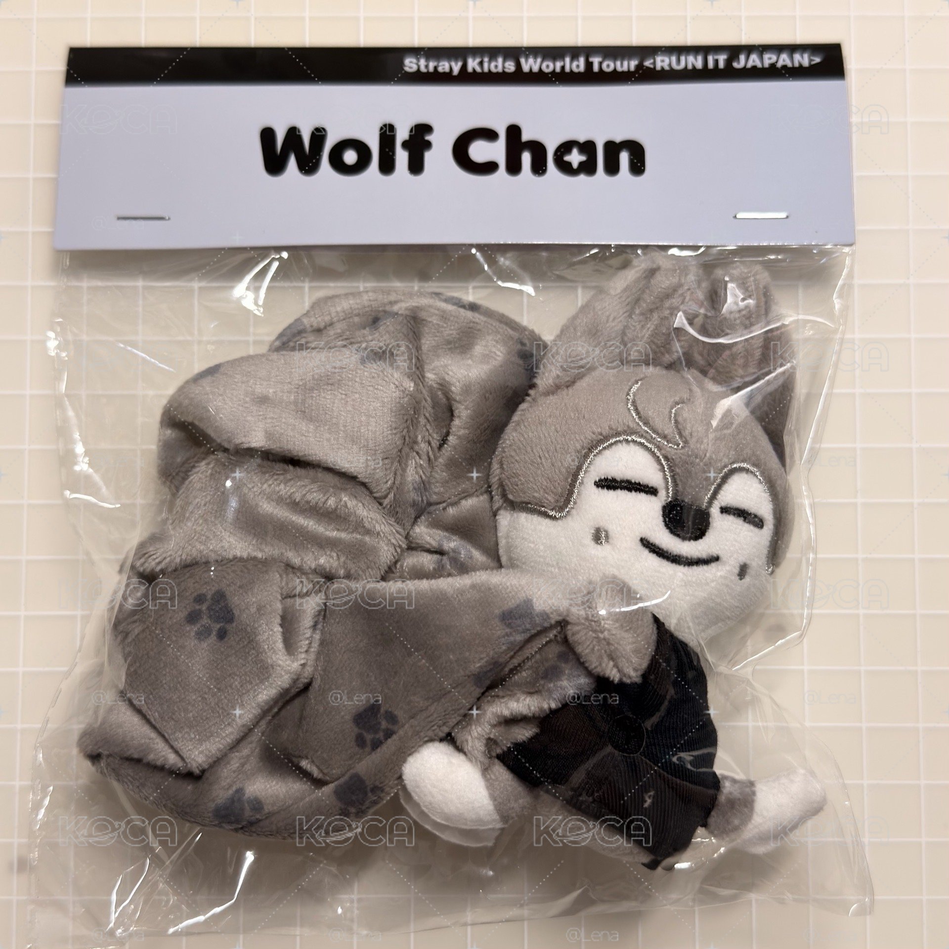 燦 日周髮圈 現貨 燦狼小腳印