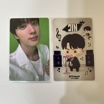 BTS 防彈少年團 金碩珍 JIN 大阪場 跑珍 演唱會 特典 場限卡 小島珍 小卡