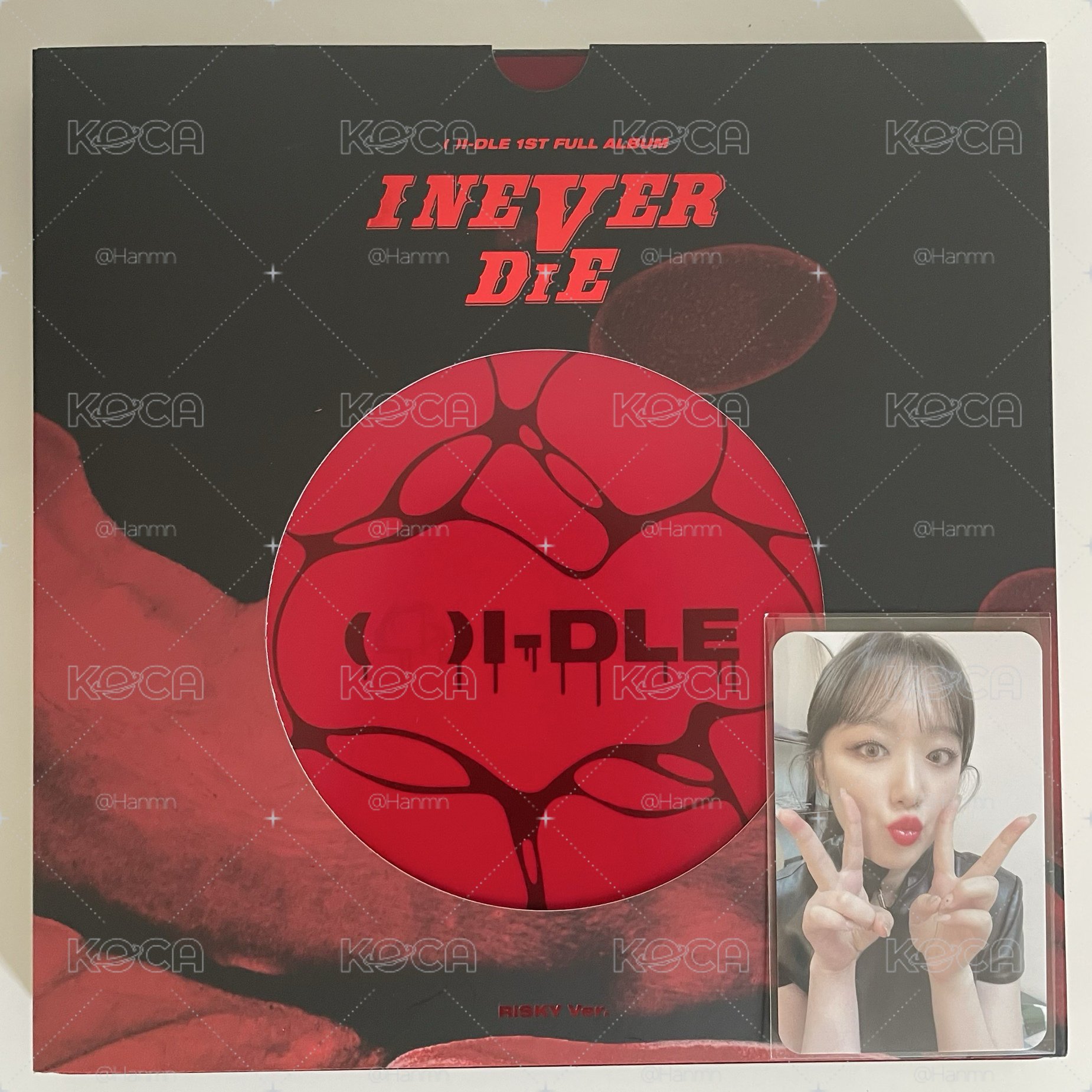 i-dle 正規一 I NEVER DIE RISKY版 全專