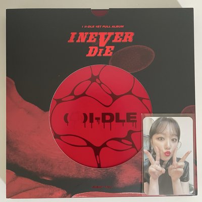 i-dle 正規一 I NEVER DIE RISKY版 全專