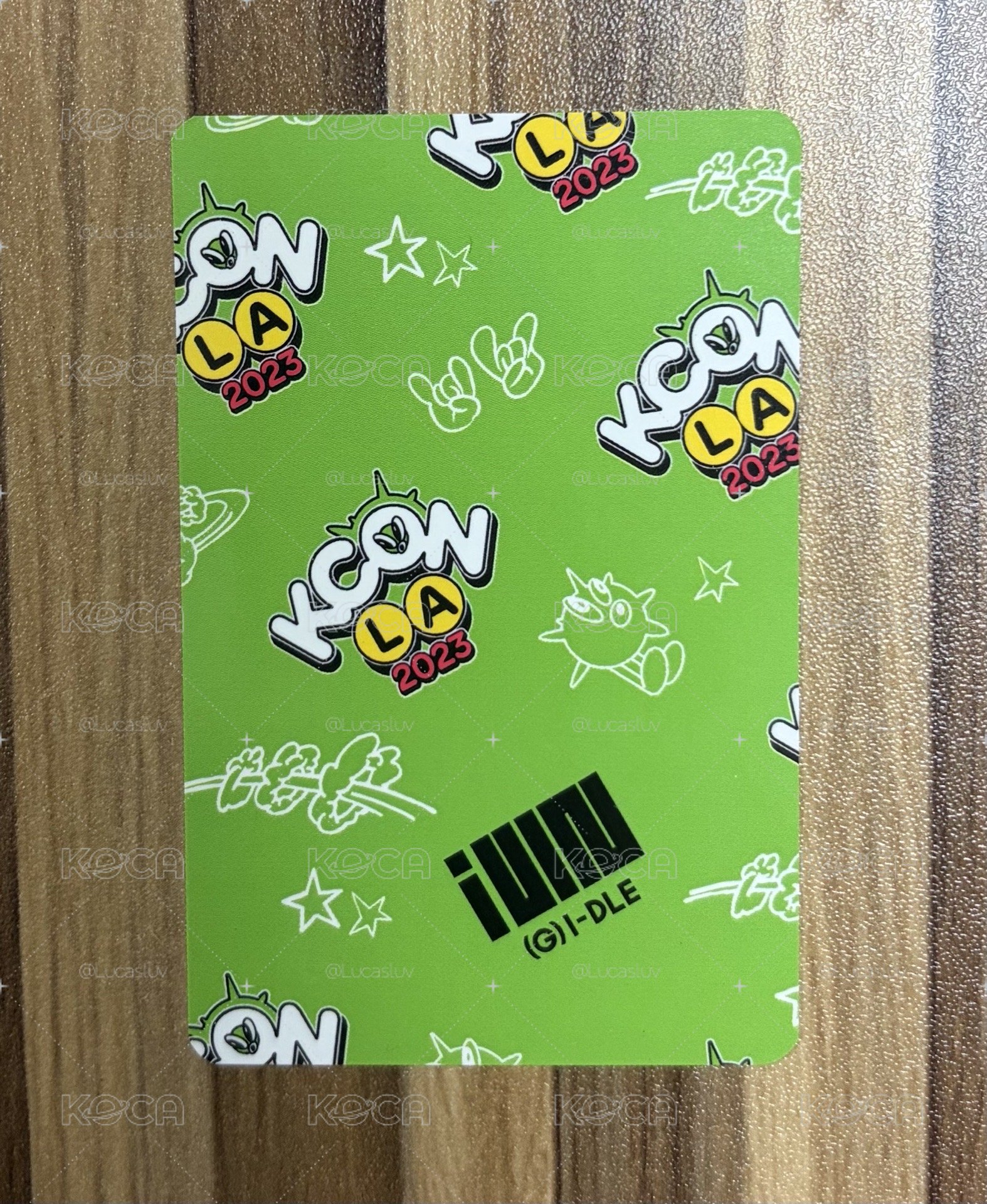 2023 KCON LA 線下小卡