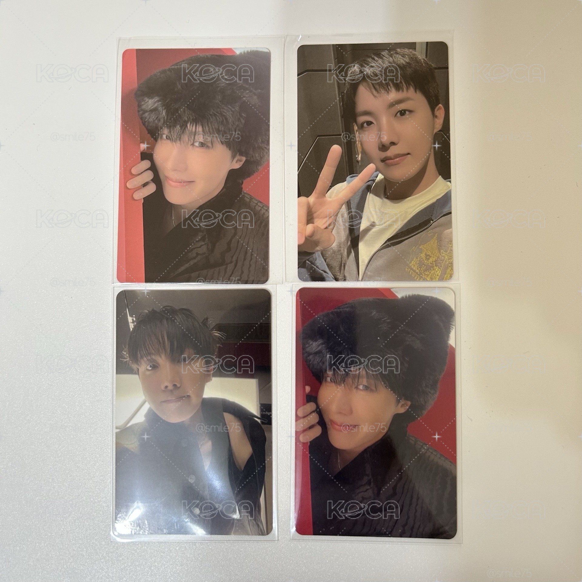 BTS 防彈少年團 Jhope 鄭號錫 HOTS 首爾/日本/澳門 演唱會 場限卡 特典