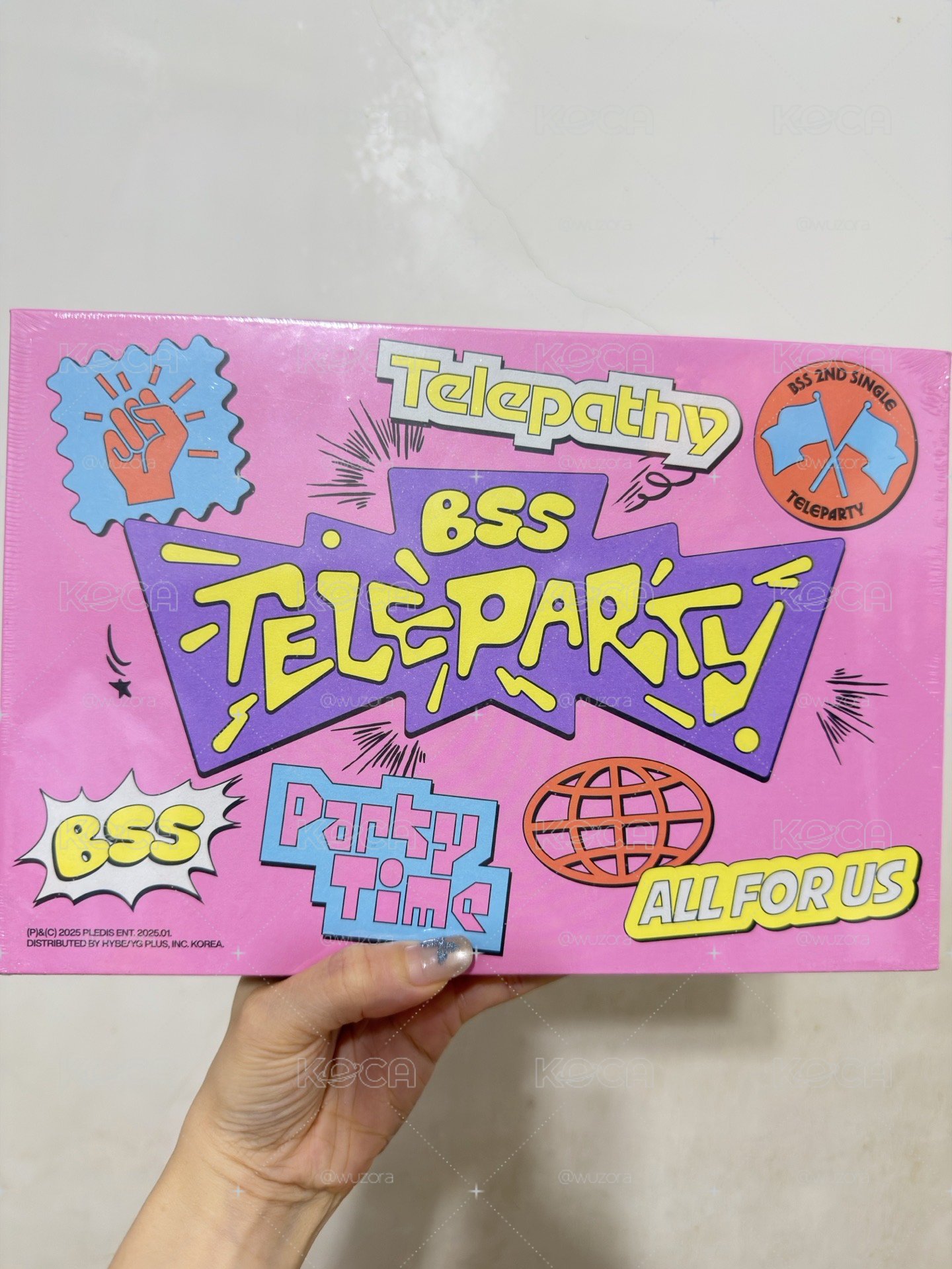 BSS ‘TELEPARTY’ 專輯 GA（粉） +電子專 榮
