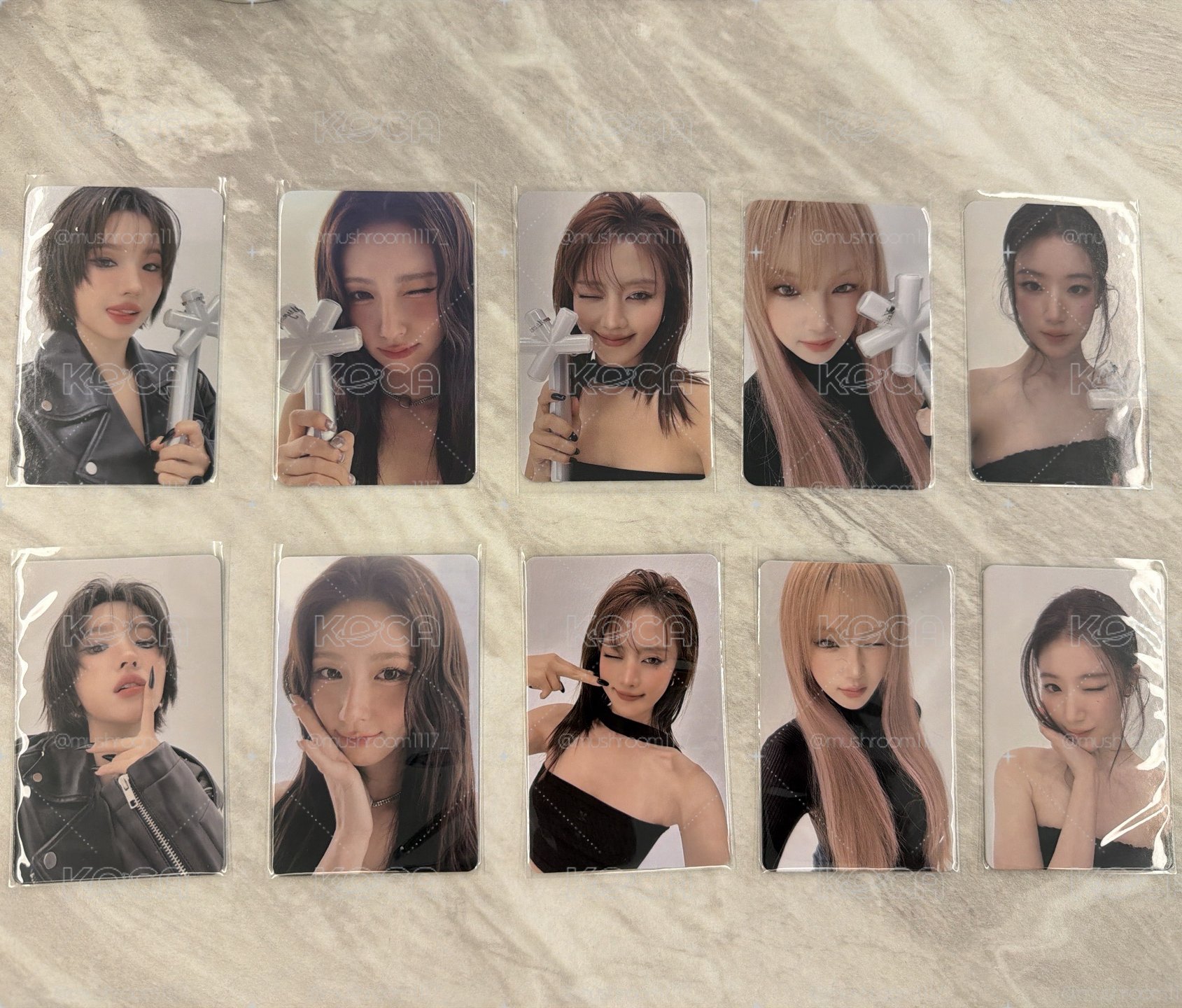 i-dle 台北入場卡&手燈卡