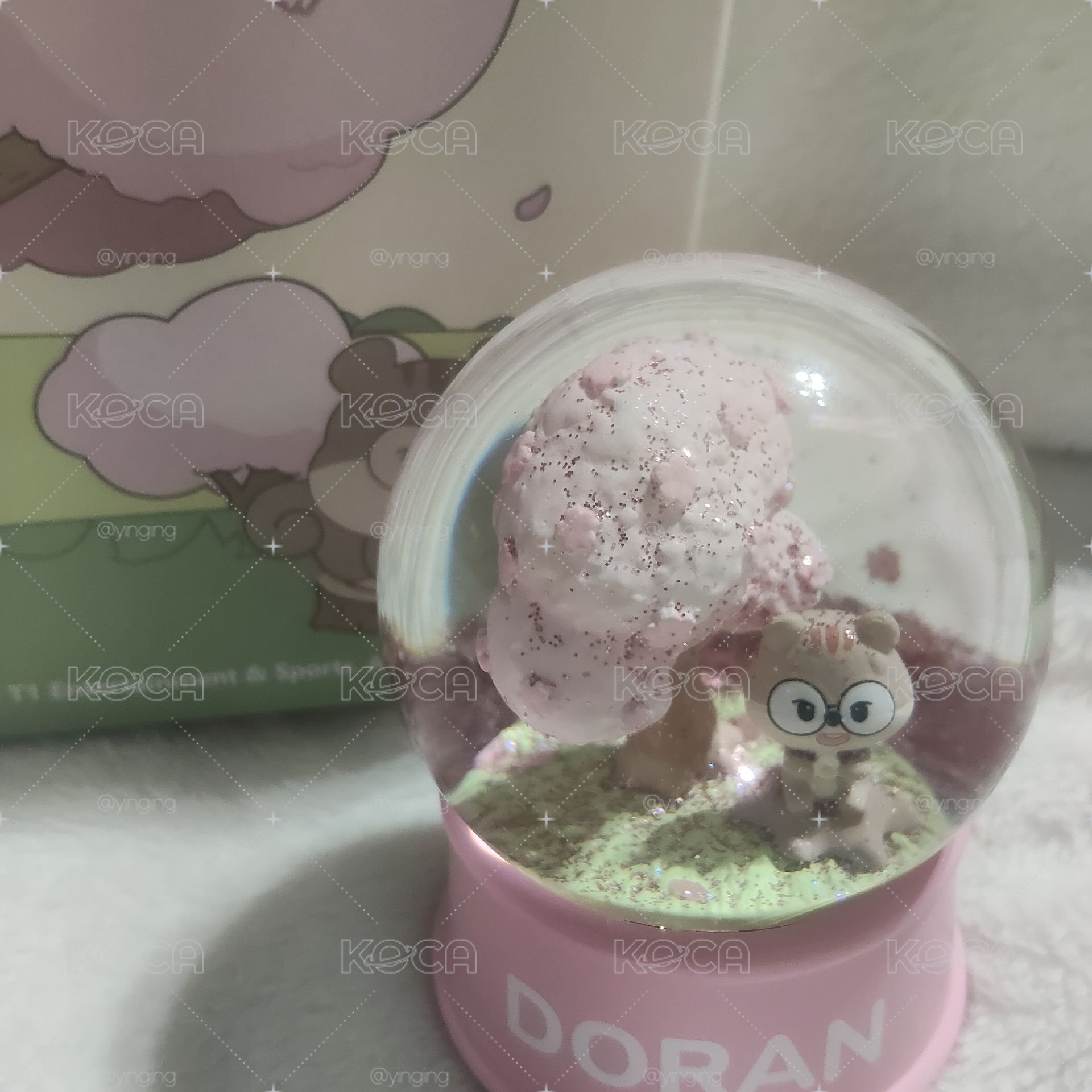 D櫻花水晶球