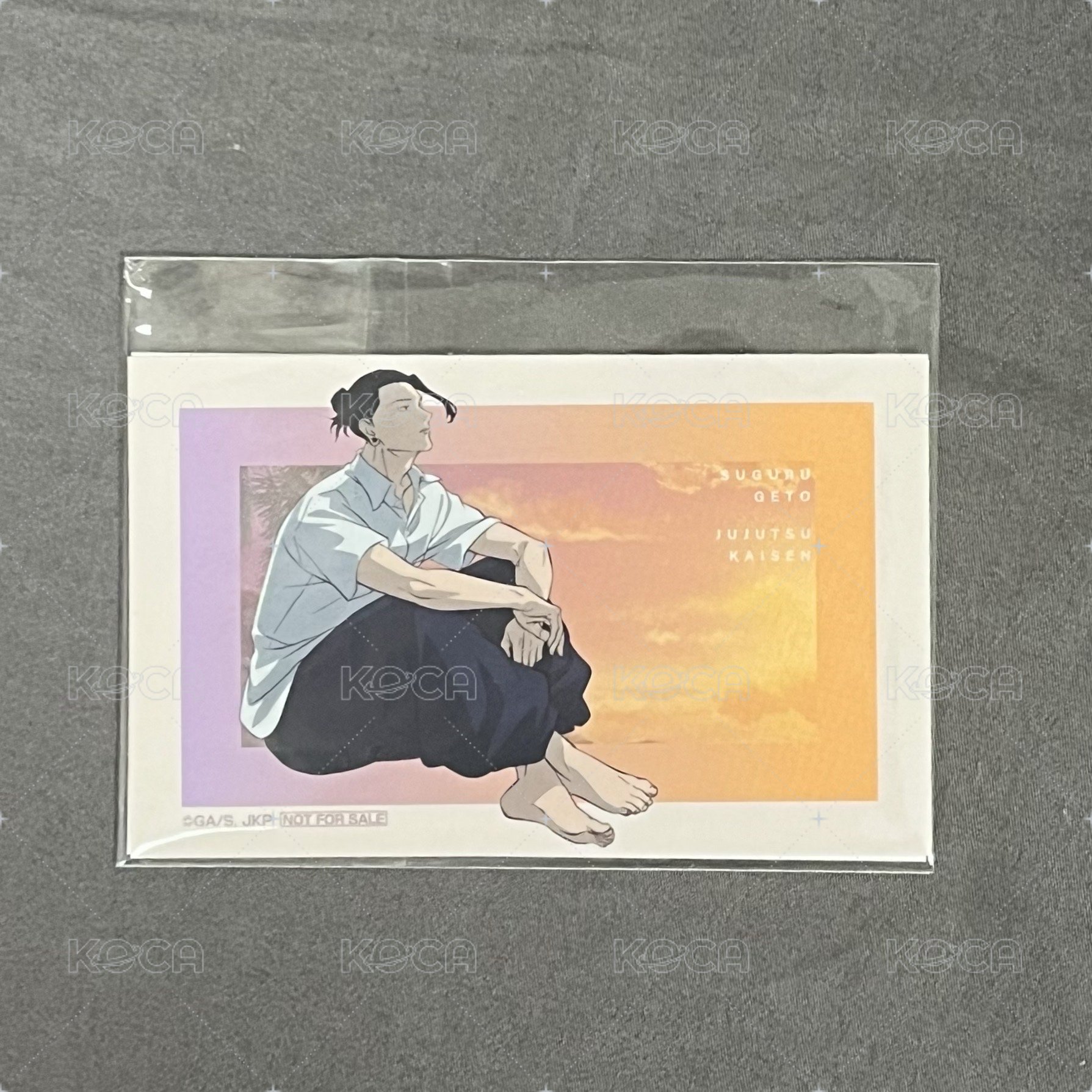 咒術迴戰 明晝黃昏一番賞 特典貼紙［黃昏 夏油傑］