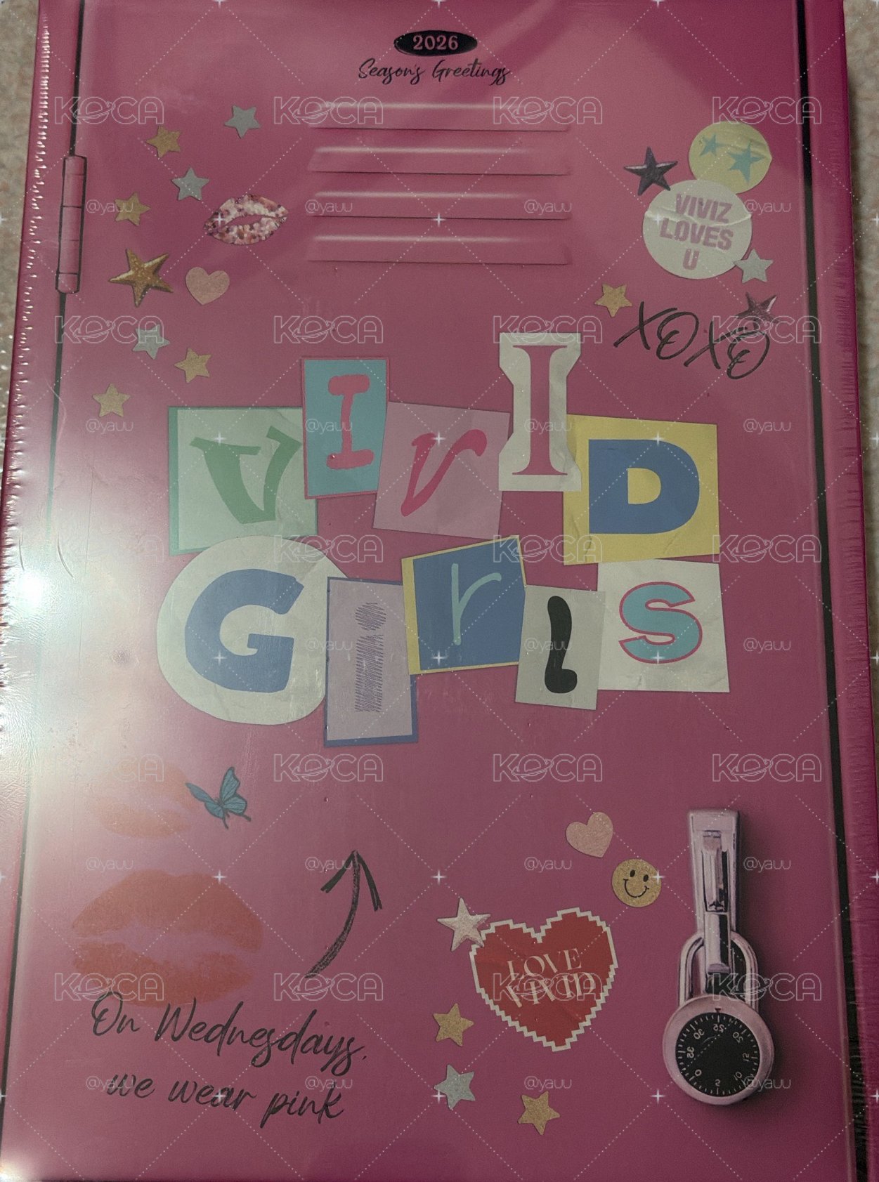 VIVIZ 2026年曆未拆