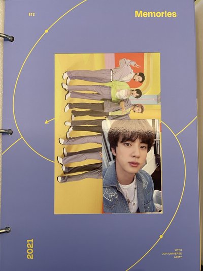BTS 2021回憶錄數位版 珍旻小卡
